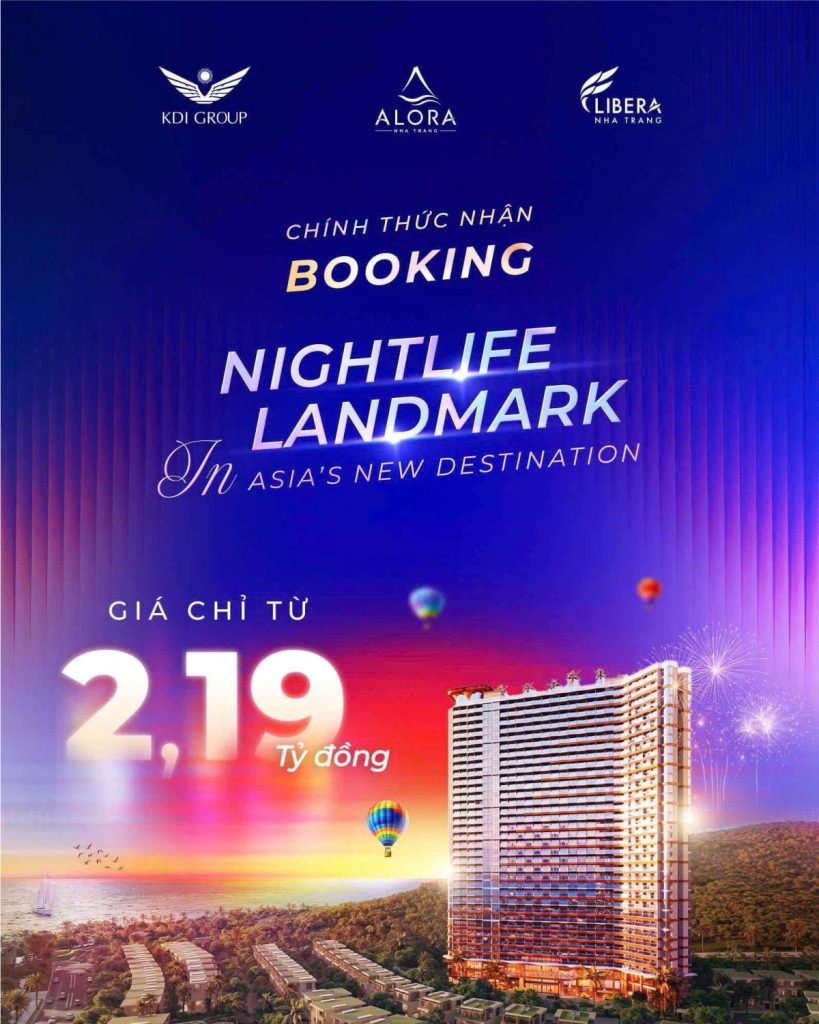 nhận booking dự án alora nha trang
