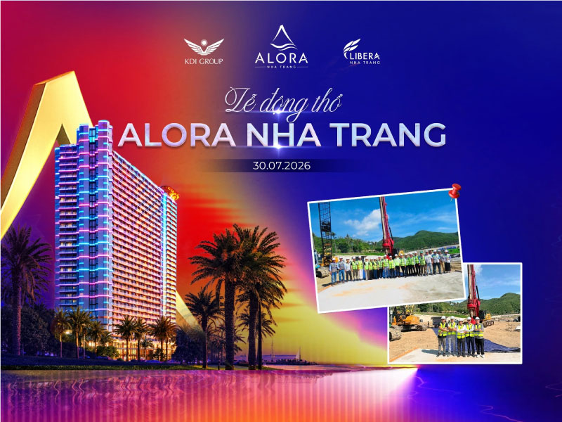 Chính Thức Lễ Động thổ Dự án Alora Nha Trang